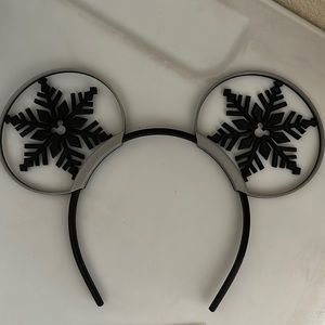 Disney 3D printed snowflake Mickey ears